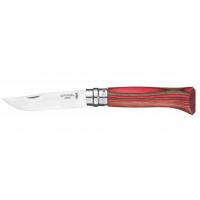 Нож Opinel №08 Laminated Red, 002390