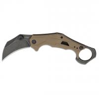 Нож Kershaw Outlier 2064 Tan BlackWash Karambit