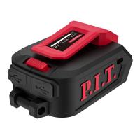 USB адаптер с фонарем P.I.T. PAD20H-3A для аккумулятора OnePower 20V
