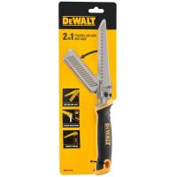 Ножовка по гипсокартону DeWALT DWHT0-20123 складная с рашпилем