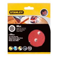 Набор шлифкругов Stanley STA32027 60G ø125mm