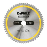 Диск пильный DeWALT DT90250 Construction ø254mm 60T