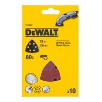 Набор шлифлистов DeWALT DT3092 80G (10 шт.)