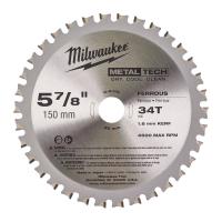 Пильный диск Milwaukee 48404080 150mm 34T по металлу