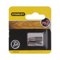 Биты Stanley STA61021 PH2 25mm (2 шт.)