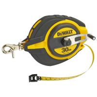 Рулетка длинная DeWALT DWHT0-34093 5:1 Gear Ratio Steel 30m с карабином