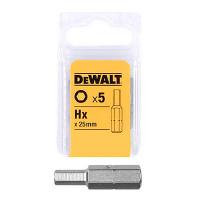 Биты DeWALT DT7168 Hx8 x 25mm (5 шт.)