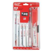 Набор сабельных полотен Milwaukee 49-22-1113 Sawzall (13 шт)