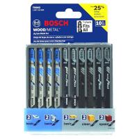 Набор пилок для лобзика BOSCH 2607010800 T5002 T-Shank (10 шт.)