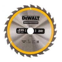 Диск пильный DeWALT DT1954 ø235mm по дереву с гвоздями