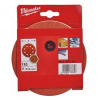 Шлифлист Milwaukee 4932367744 125mm Р180 (5 шт)