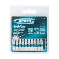 Биты GROSS 11330 PH2 25mm (10 шт.)