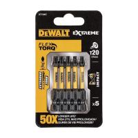 Биты DeWALT DT7395T EXTREME FlexTorq T20 57mm (5 шт)
