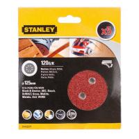 Набор шлифкругов Stanley STA32037 120G ø125mm