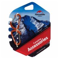 Карабин Naturehike NH15A004-H оранжевый (2 шт.)