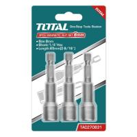 Торцевая магнитная насадка TOTAL TAC270831 8mm (3 шт)