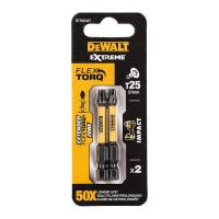 Биты DeWALT DT70534T EXTREME FlexTorq Tx25 57mm (2 шт)