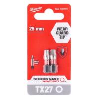 Бита Milwaukee 4932430884 Shockwave TX27 (2 шт.)