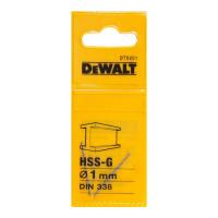 Сверло DeWALT DT5201 HSS-G 1mm (2 шт.)