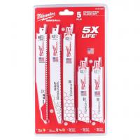 Набор полотен Milwaukee 49222205 SAWZALL (5 шт)