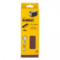 Шлифлента DeWALT DT3643 75x457mm 100G (3 шт.)