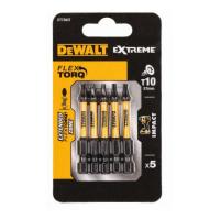 Биты DeWALT DT7393T EXTREME FlexTorq T10 57mm (5 шт)
