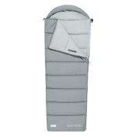 Спальный мешок Naturehike CNK2350WS023 MS300 с капюшоном, серый, молния слева