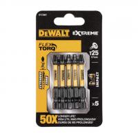Биты DeWALT DT7396T EXTREME FlexTorq T25 57mm (5 шт)