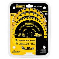 Комплект дисков DeWALT DT10397 EXTREME ø165mm (3 шт.)