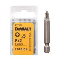 Биты DeWALT DT7226 PZ2 x 50mm (5 шт.)