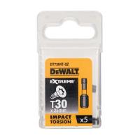 Биты DeWALT DT7384T IMPACT Torsion ударные Tx30 25mm (5 шт)