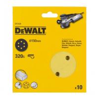 Набор шлифкругов DeWALT DT3128 150mm 320G (10 шт.)