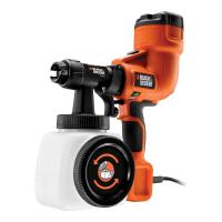 Краскопульт BLACK+DECKER HVLP200