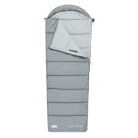 Спальный мешок Naturehike CNK2350WS023 MS500 с капюшоном, серый, молния слева