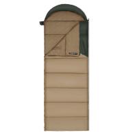 Спальный мешок Naturehike Sunny Day PL02 CNK2550WS028 U450, зеленый с коричневым, молния справа