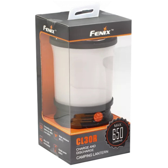 Фонарь Fenix CL30R (черный)
