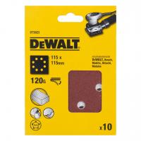 Шлифлист DeWALT DT3023 115x115mm G120 (10 шт.)