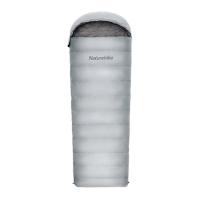 Спальный мешок Naturehike RM40 ультралёгкий Утиный пух серый L, 6927595707173