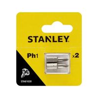 Биты Stanley STA61020 PH1 25mm (2 шт.)