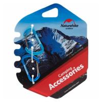 Карабин Naturehike NH15A004-H синий (2 шт.)