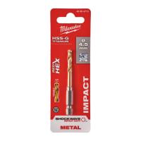 Сверло Milwaukee 48894710 SWave HSS-G Ti 4,5mm