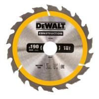 Пильный диск DeWALT DT1943 ø190mm по дереву с гвоздями
