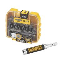 Набор DeWALT DT71560 (биты PZ2 25шт + магнитный держатель)