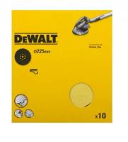 Набор шлифкругов DeWALT DT3169 225mm 80G (10 шт.)