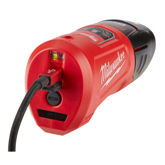 Зарядное устройство Milwaukee 4932492908 TC2-0 USB для батарей M12