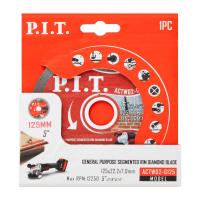 Алмазный диск P.I.T. ACTW02-G125 Ø125 мм для болгарки по бетону