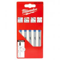Пилка для лобзика Milwaukee 4932274315 T127D по металлу (5 шт.)