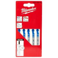 Пилка для лобзика Milwaukee 4932346082 T218A по металлу (5 шт.)
