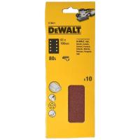 Шлифлист DeWALT DT8621 93x190mm G80 (10 шт.)