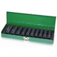 Набор торцевых головок TOPTUL GDAD1002 Impact 1/2" (10 шт)